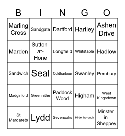 Library Bingo Card