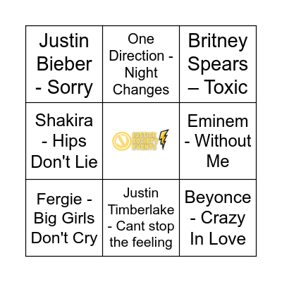 BOOK US INFO@JAXXJUSTICE.CO.ZA Bingo Card