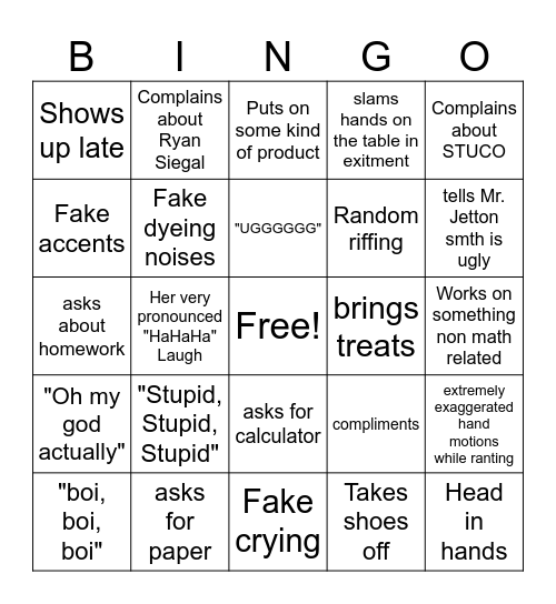 QUYNH-GO Bingo Card