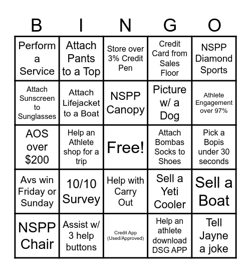 MEMORIAL WEEKEND FUN! Bingo Card