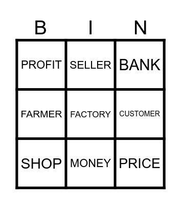 Market Magic Bingo Card