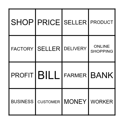Market Magic Bingo Card
