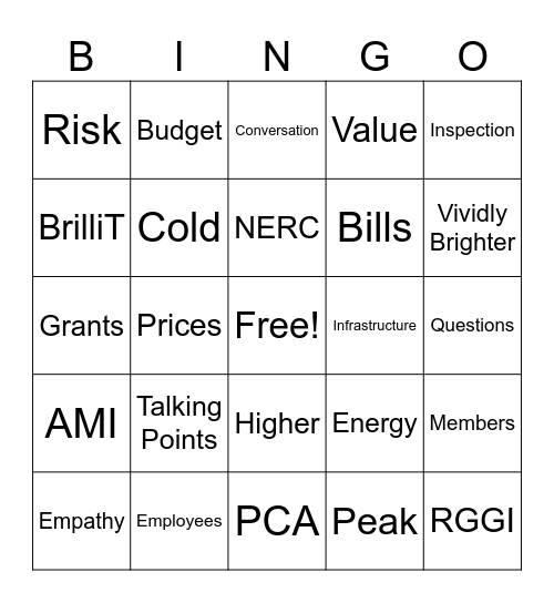 REC One May 2026 Bingo Card