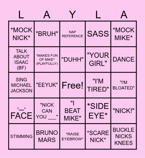 RCM BINGO Card