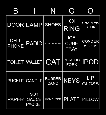INFINITE CRAFT Bingo Card