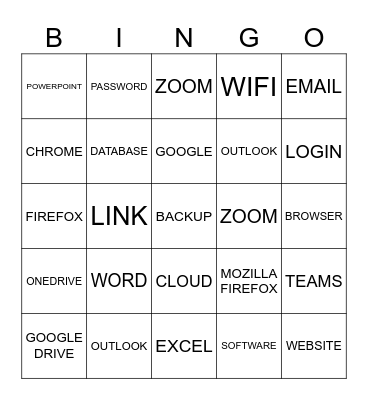 TECH BINGO Card