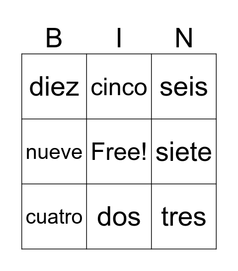 Summer Loteria Bingo Card