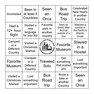 WORLD CUP BINGO Card