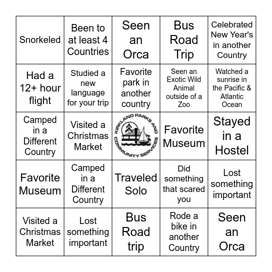WORLD CUP BINGO Card
