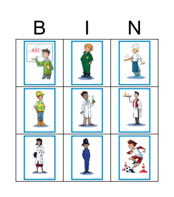 JOBS Bingo Card