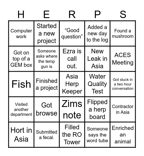Happy Positivity Week Bingo Card