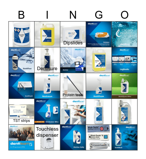 Dentisan Bingo Card