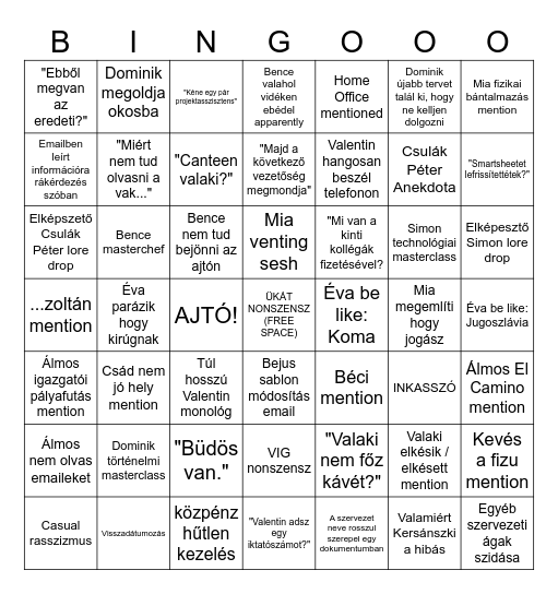 belamdndosnfnk Bingo Card