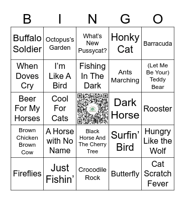 Round Four Bingo Card