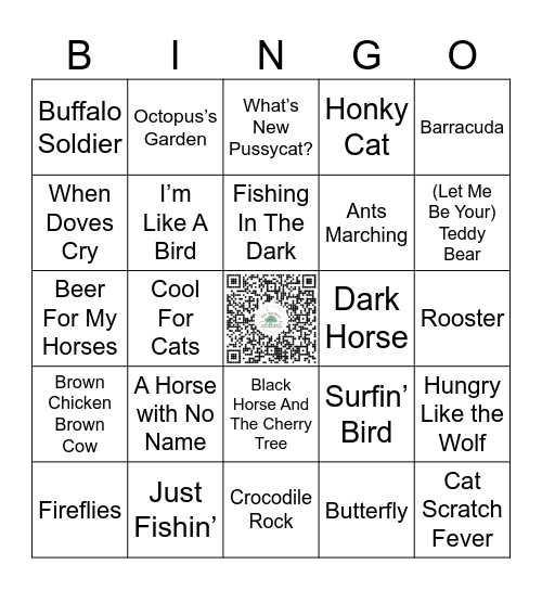 Round Four Bingo Card