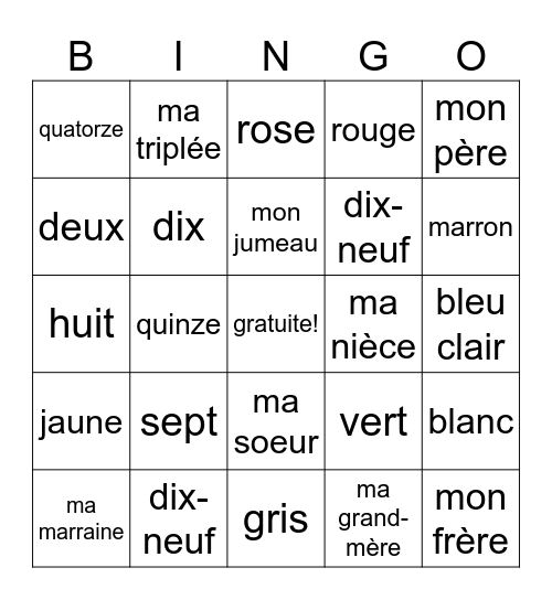 Annie Yuppa Bingo Card
