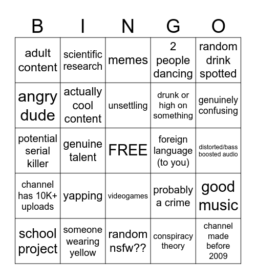 cycrystaleyad2 Bingo Card