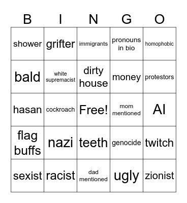 AsmonBingo Card
