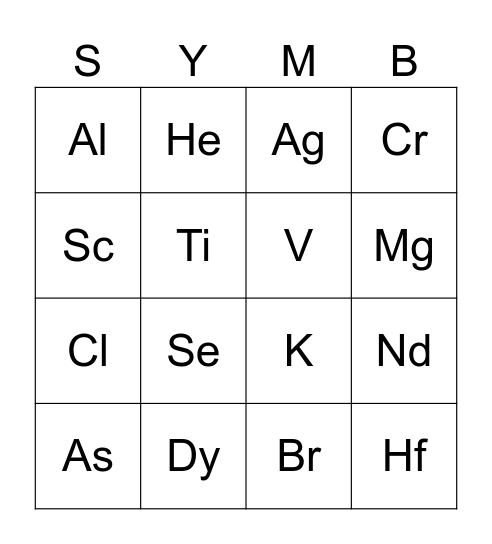 BEYOND THE HORIZON Bingo Card