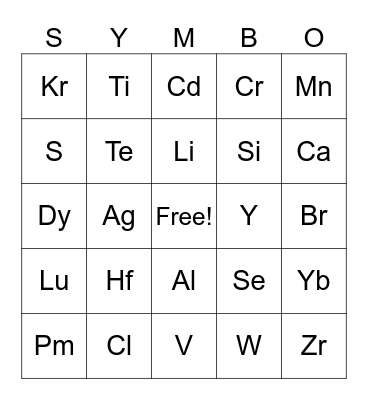BEYOND THE HORIZON Bingo Card