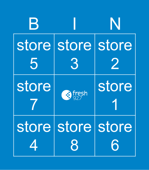 harbourtown idea Bingo Card
