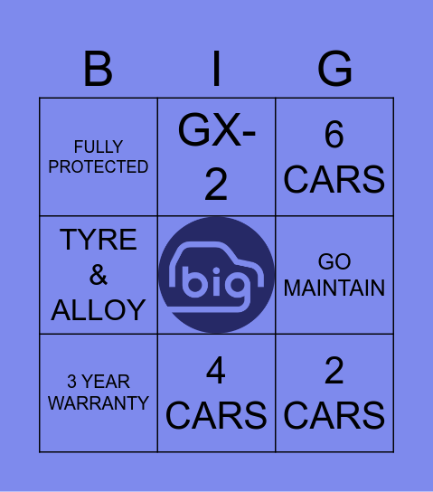 THE BIG BANK HOLIDAY BINGO Card
