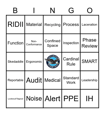 EH&S Annual Planning Bingo Card
