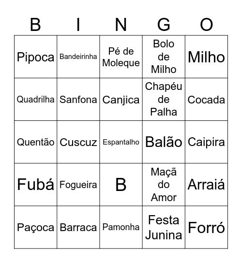 BINGO DA ÁBACOS Bingo Card
