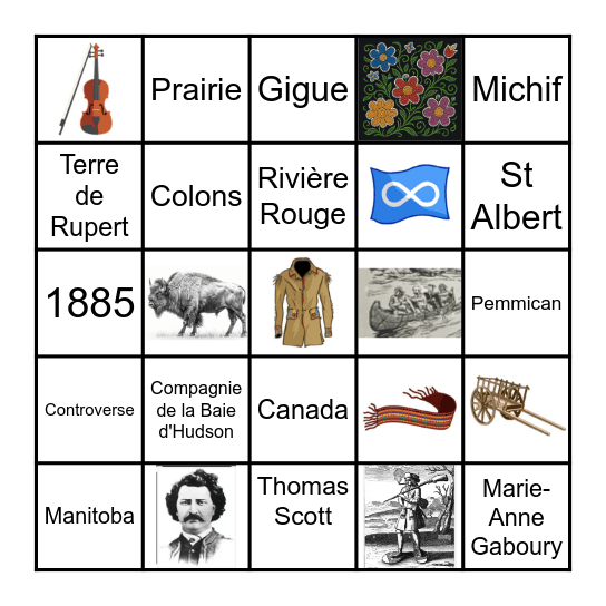 FIRST NATIONS BINGO Card