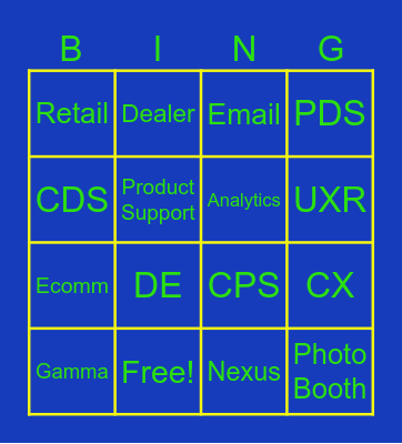 Converge 2026 Bingo Card