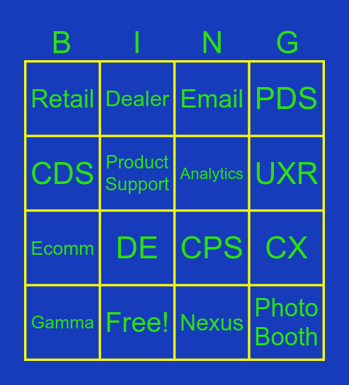 Converge 2026 Bingo Card