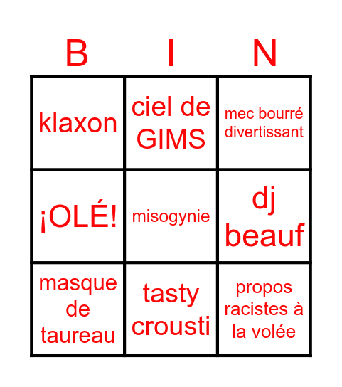 FERIA NIMES 2026 Bingo Card