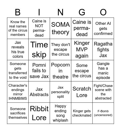 The Amazing Digital Bingo Card