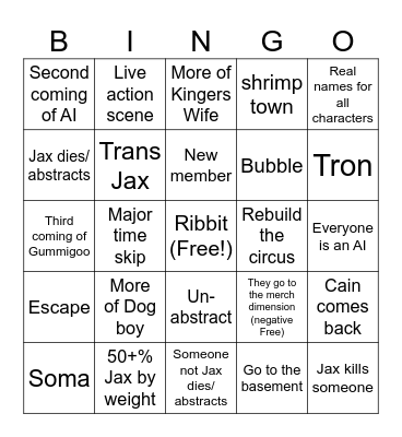 ADC9 Bingo Card