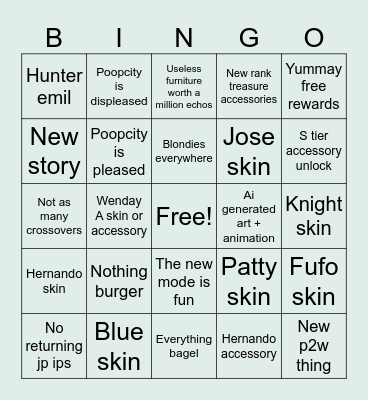 IDV LIVE STREAM. Bingo Card