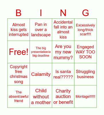 Christmas roscommon bingo oooo! Bingo Card