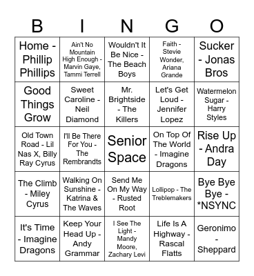 BINGO #3 Bingo Card