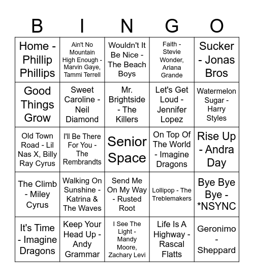 BINGO #3 Bingo Card