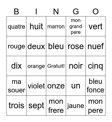 Leanna Peters Bingo Card