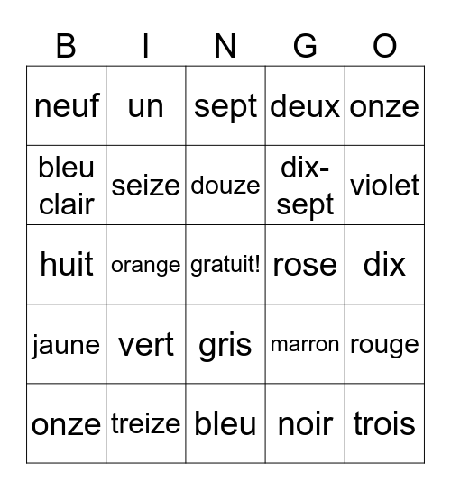 Lillianna Martz Bingo Card