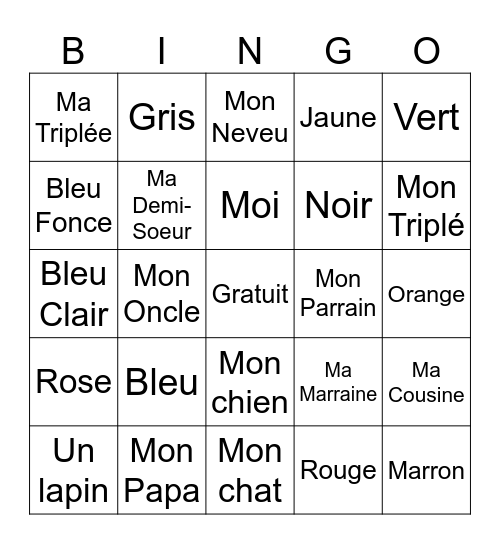 Ibrahima Ndiaye Bingo Card