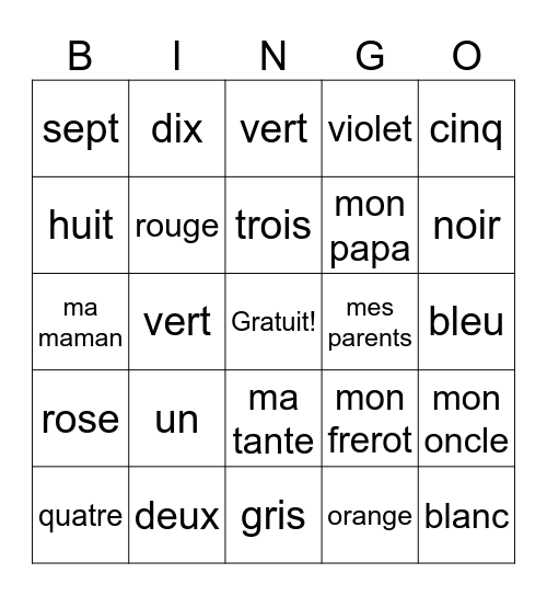 Cameron Ewell Bingo Card