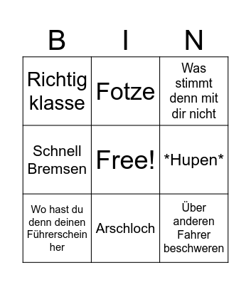 Bullshit Bingo Card