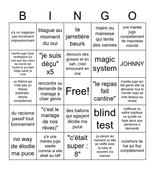4 enterrement pour 1 soleil de lune Bingo Card