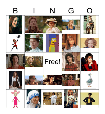 Mother's Day Bingo Card