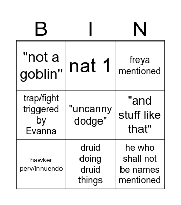 Life after death bingo Card