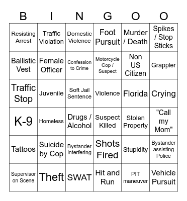 Midwest Safety Bingo 6x6 Bingo Card