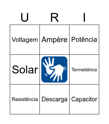 BINGO DE LIBRAS Bingo Card