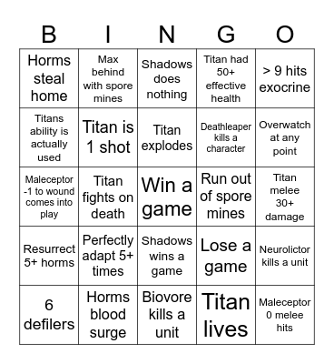 BAO 2026 Bingo Card