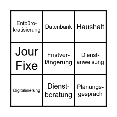 Beamter André Bingo Card